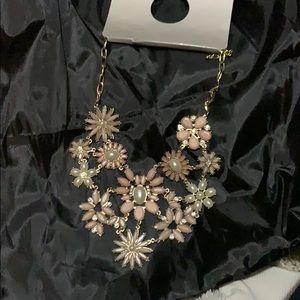 Brand New blush and cream necklace!